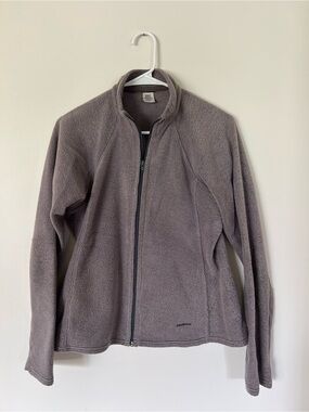 Patagonia Micro Synchilla fleece full-zip jacket Grey Size Medium